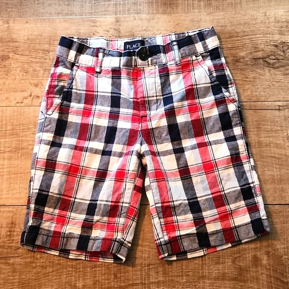 Place Plaid Shorts